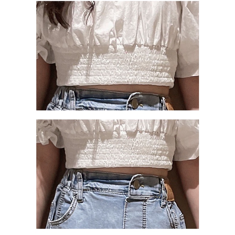 Set Áo Thun Tay Ngắn + Chân Váy Denim Phong Cách Mùa Hè Mới Cho Bé Gái 3-5 - 8-10 - 12-13 Tuổi/083