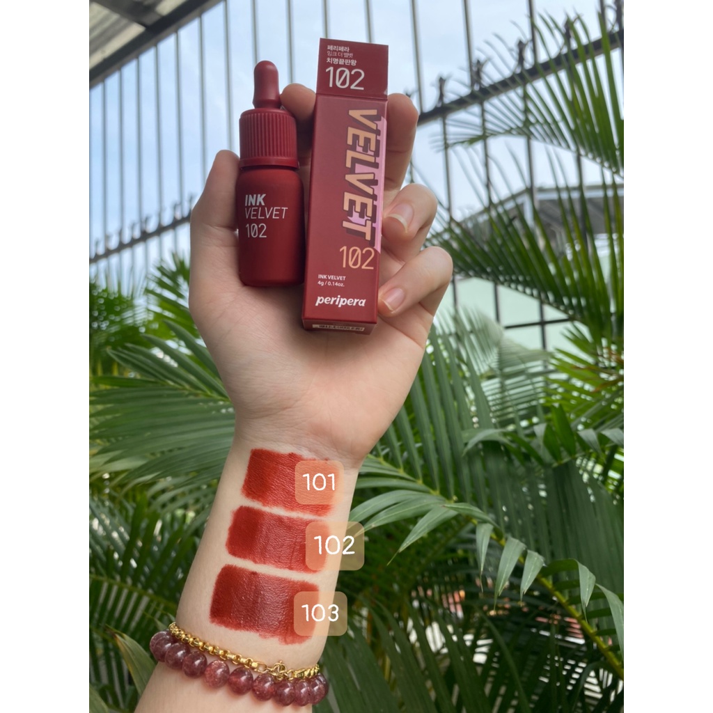 SON KEM LÌ PERIPERA INK VELMET MÀU MỚI