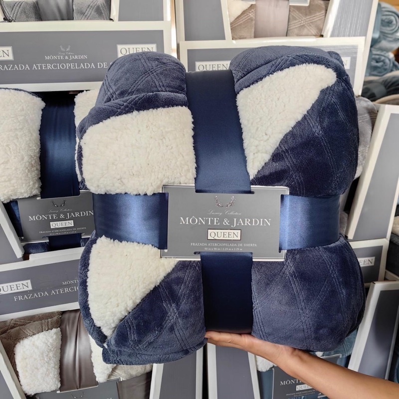 Chăn lông cừu Monte & Jardin
