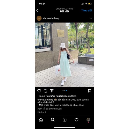 Đầm dây Choco.clothing