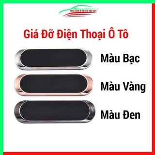 Giá đỡ điện thoại trên ô tô, kẹp điện thoại gắn xe hơi, xe máy, treo tường có hít nam châm cực chắc