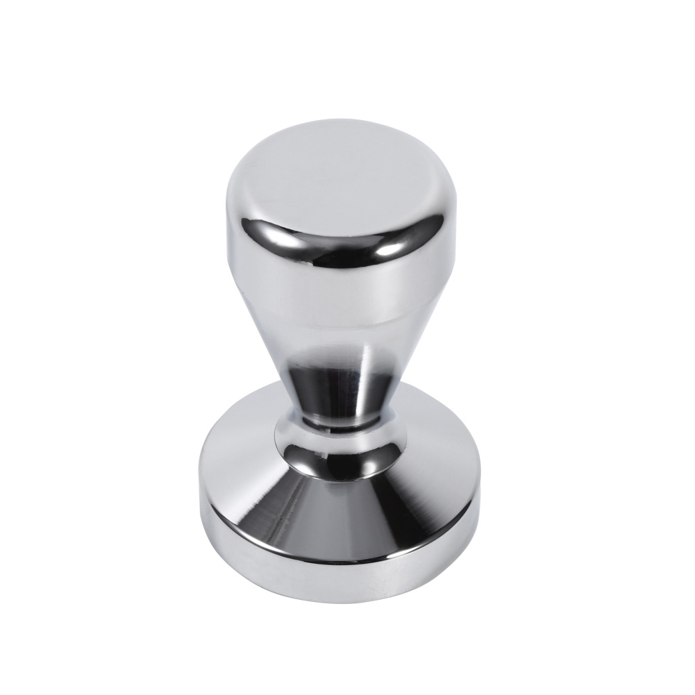 ModernHome Dụng cụ ép cà phê hạt bằng thép không gỉ Espresso Tamper với đế phẳng đường kính 51mm Nóng
