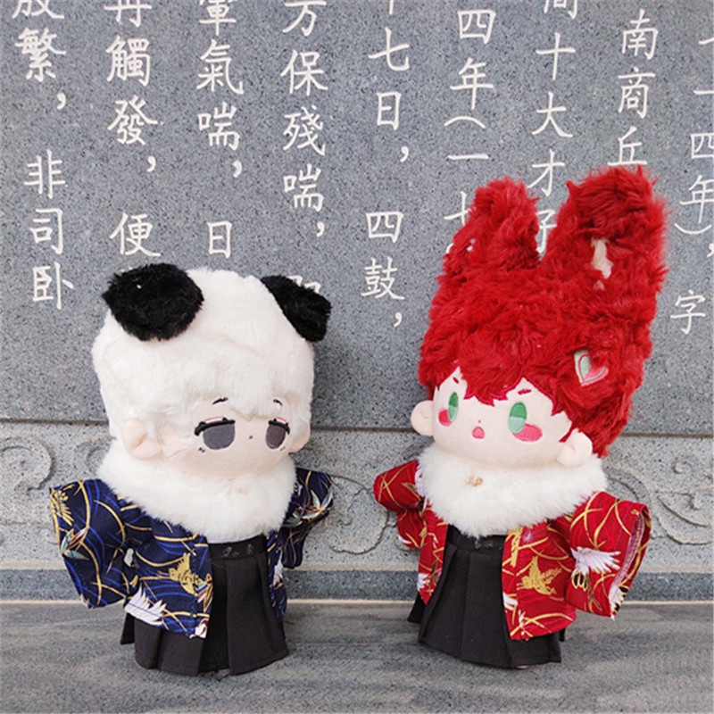 Outfit doll 10cm 20cm 40cm - Quần áo búp bê 20cm - Outfit kimono, áo thun, áo hoodie cho doll