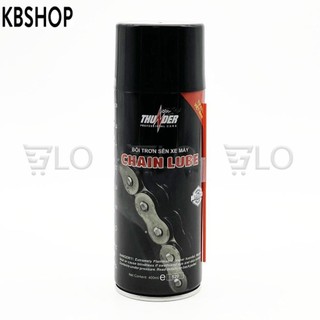 Chai nhớt bôi trơn dây sên thunder chain lube 400ml