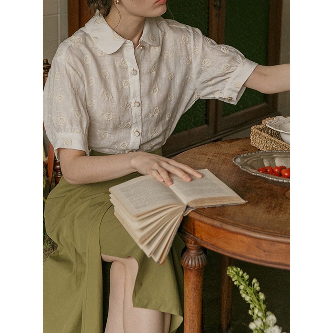 Rập Giấy SM003 - Sơmi cổ bo tròn