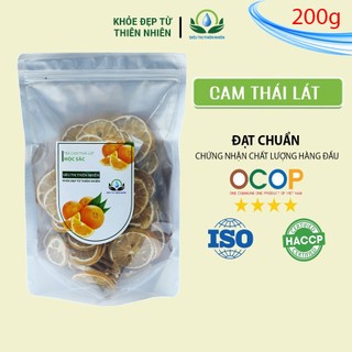 Cam thái lát sấy khô Mộc Sắc 200g