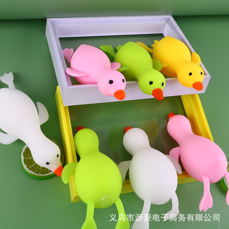 SQUISHY HÌNH CON VỊT kéo dài