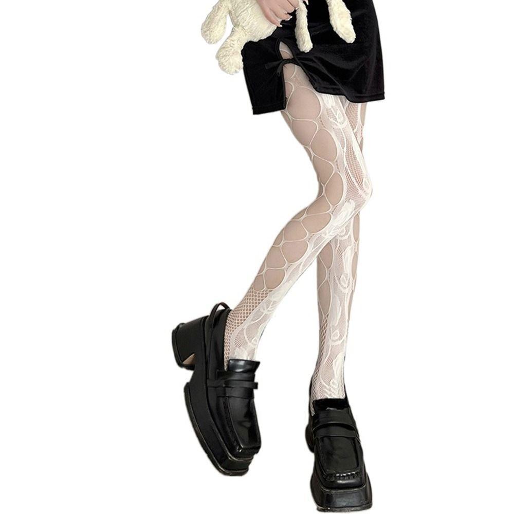 Quần Tất Mỏng Thoáng Khí Phong Cách Lolita WMES15H Y2k Dành Cho Nữ