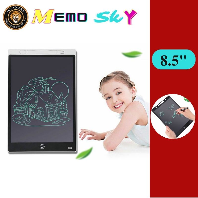 Bảng viết vẽ điện tử tự xóa màn hình LCD máy tính bảng đơn sắc cho trẻ em chức năng tự xóa đồ chơi giáo dục cho bé