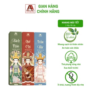 Bộ 3 nhang mùi tết Bách Thảo, Trầm Bắc