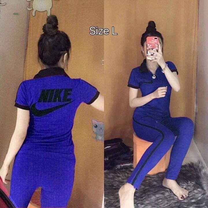 Set Cotton Dáng Thể Thao Cổ Bẻ - Mềm Mịn - Logo Thêu Đơn Giản - SP Y Hình