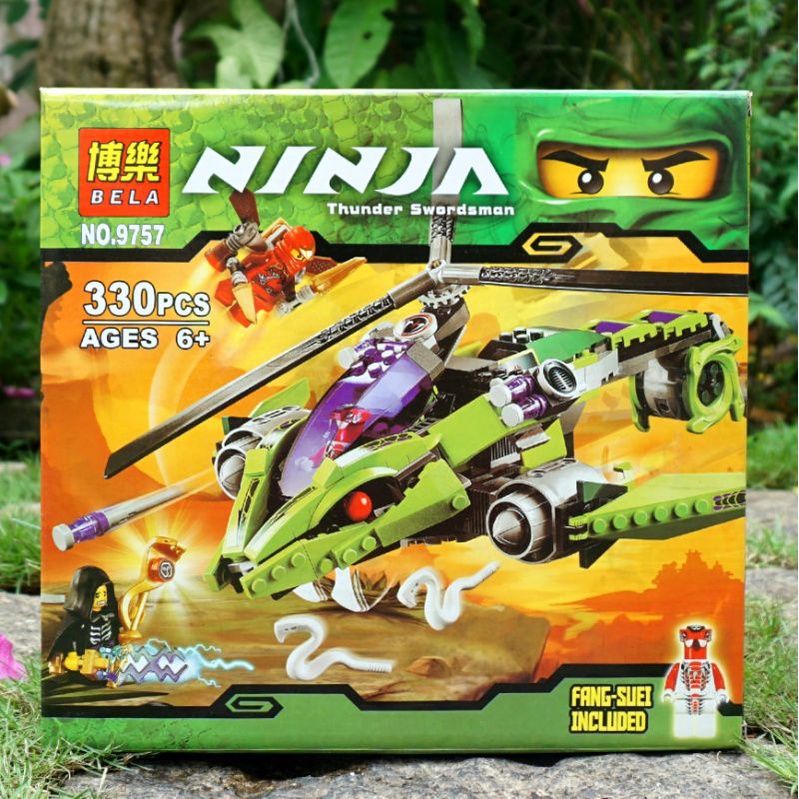 Lắp ráp BL 9757 | 9443 Rattlecopter | 330 chi tiết