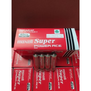 Vỉ 4 viên Pin tiểu 2A(AA), 3A (AAA) Maxell Super