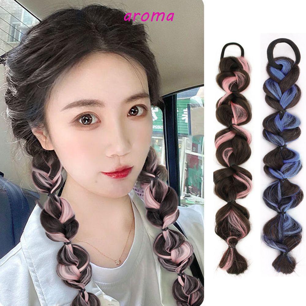 Dây Buộc Tóc Bằng Cao Su Tổng Hợp Co Giãn Thời Trang Dành Cho Nữ