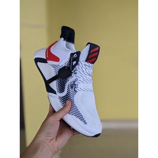 (Video cận cảnh) Giày thể thao sneaker alphabounce instict 2020 trắng đỏ