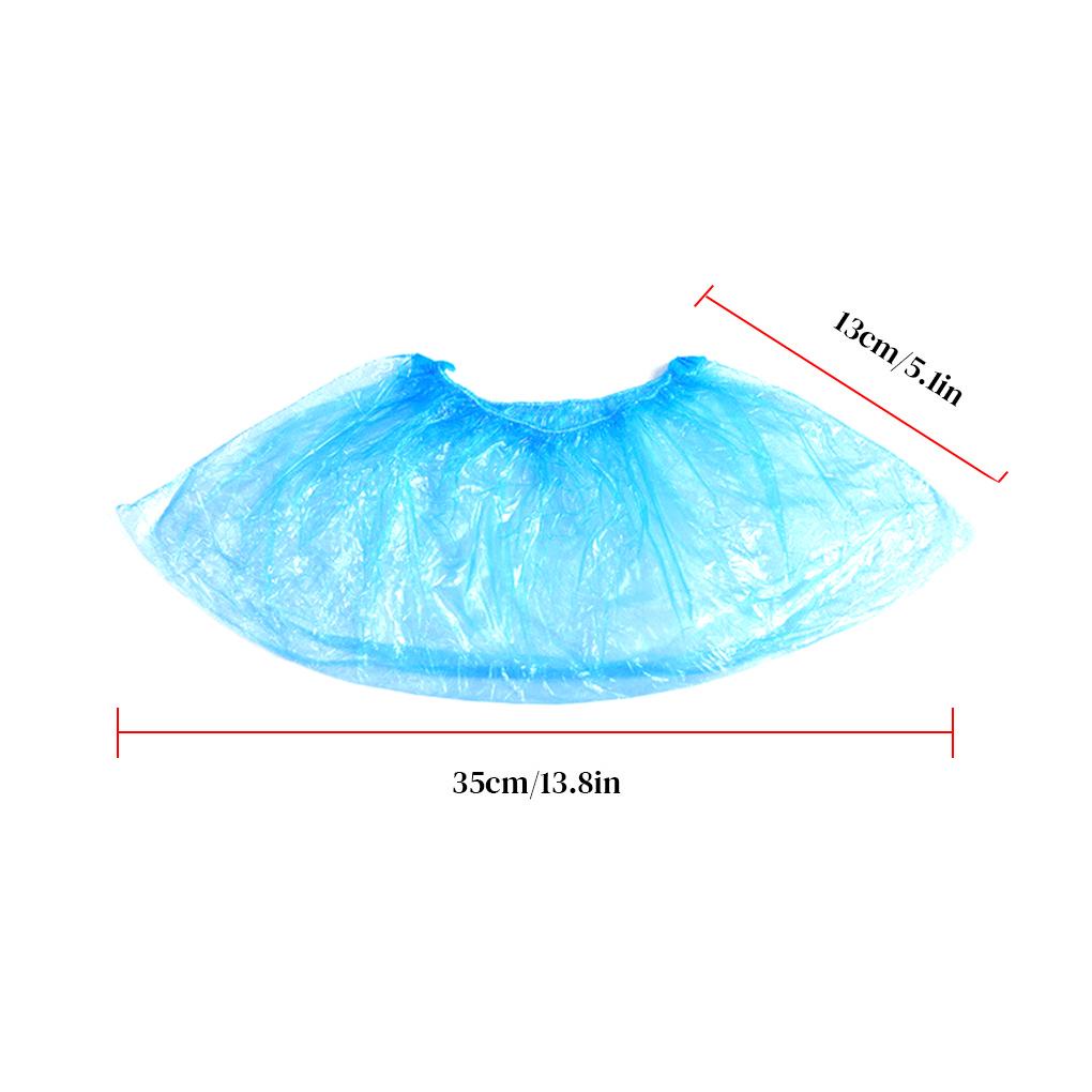 Bộ 100 Vỏ Bọc Giày Chống Bụi Không Thấm Nước Dùng Một Lần Tiện Lợi