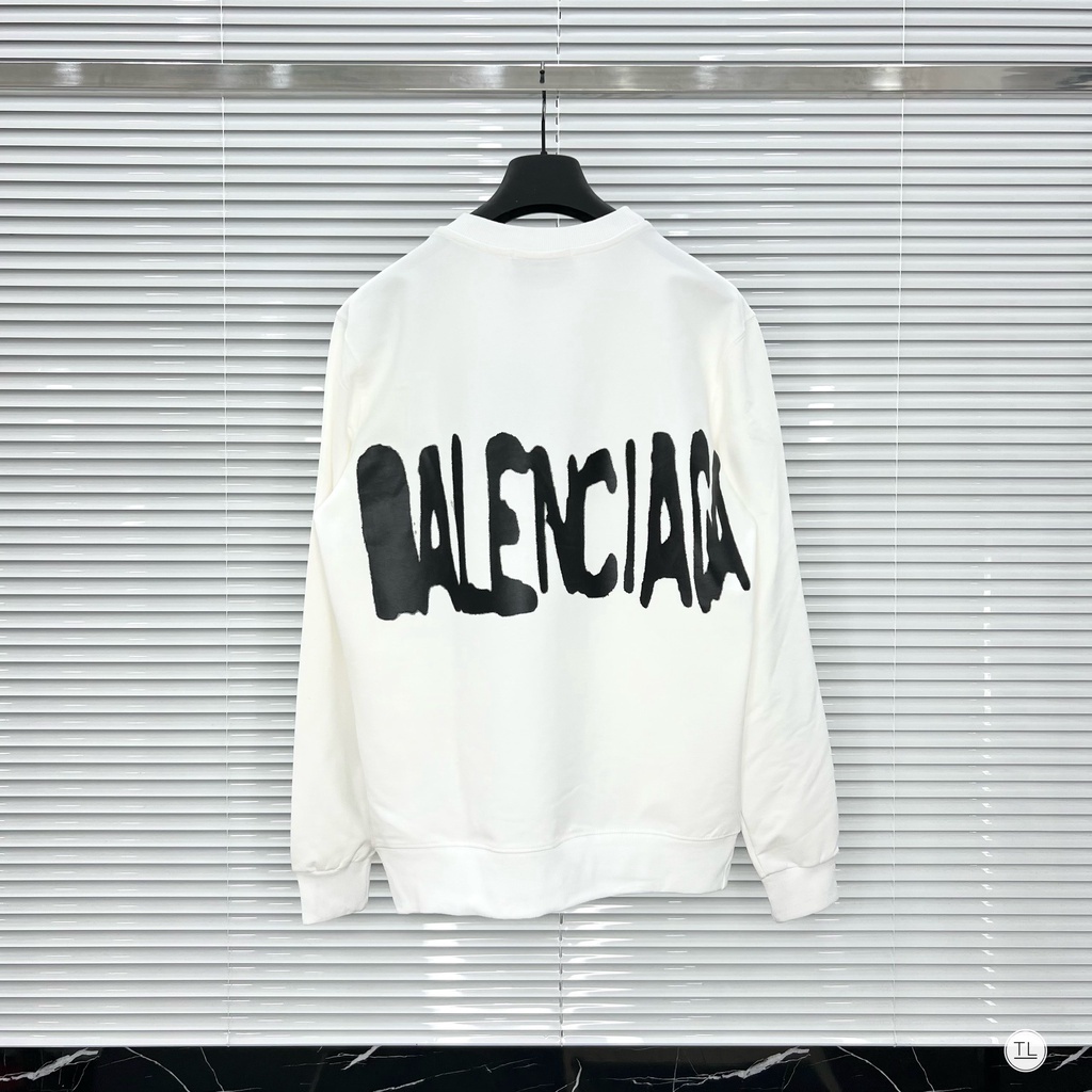 Áo sweater GC Balenciaga, áo nỉ GC chất nỉ bông dầy in hình GC Balenciaga