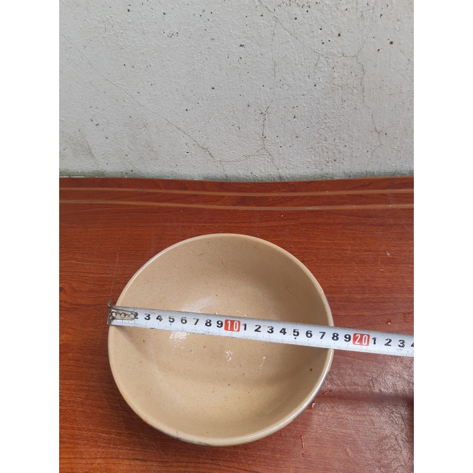 Tô sành phết xanh 18 cm ( 5 tô )