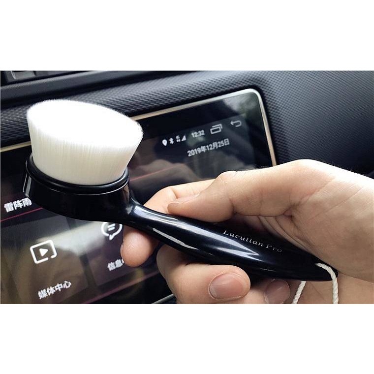 [Car Interior Soft Cleaning Brush] Leather Seat Ceiling Suede Cloth Surface Gap Cleaning Detail Brush UOQg