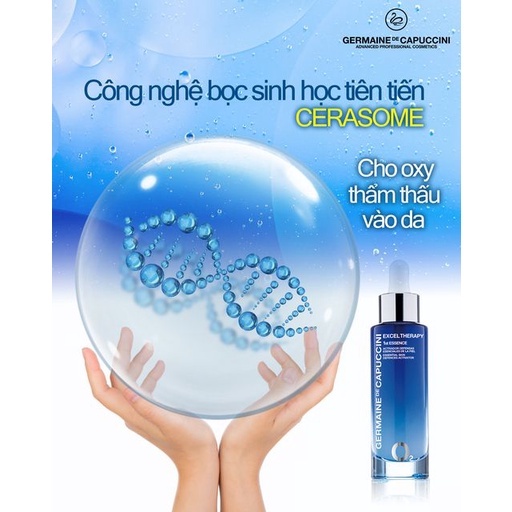 TINH CHẤT OXY TƯƠI DƯỠNG DA GERMAINE DE CAPUCCINI O2 EXCEL THERAPY 1ST ESSENCE SKIN DEFENCES ACTIVATOR 50ML