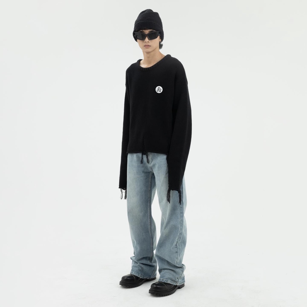 Quần Jean Maverik "Vintage Waxed Baggy Jeans" chính hãng