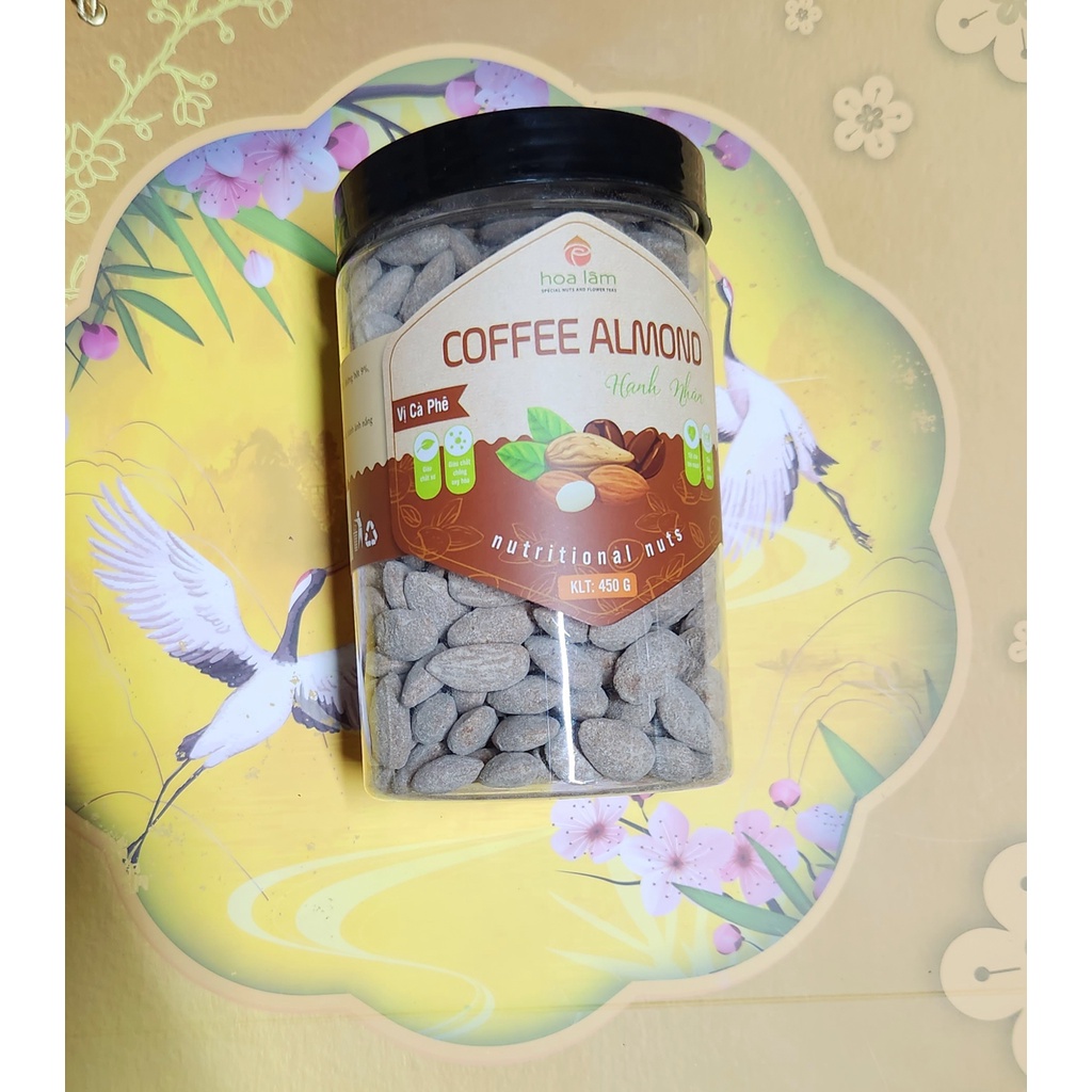 Hạnh nhân Mỹ vị cà phê giàu dinh dưỡng