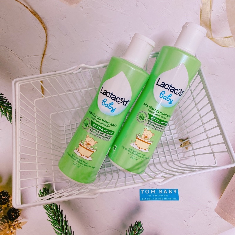 Sữa tắm gội Lactacyd Milk 250ml