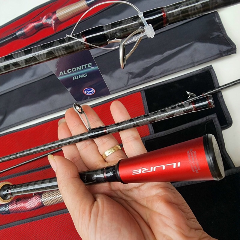 Cần Lure ILure chính hãng độ cứng M khoen Fuji xoắn X toàn thân