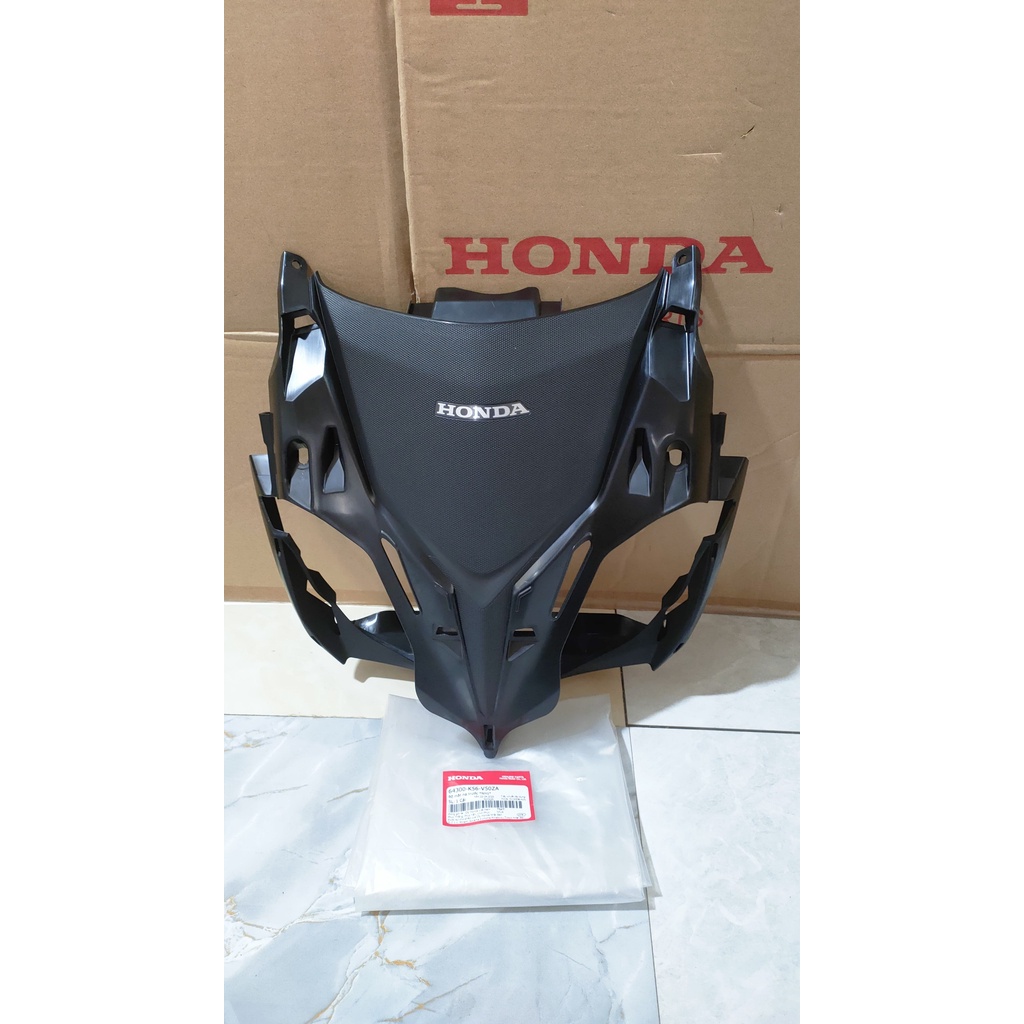 Bộ mặt nạ trước HONDA WINNER X V2 năm 2019-2020-2021 màu Đen. *TYPE1*