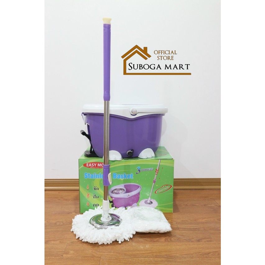 Bộ lau nhà 360 độ kèm chậu hiệu Easymop cao cấp