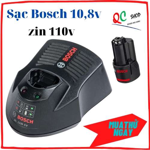 Sạc Bosch 10,8v dùng cho pin zin chính hãng