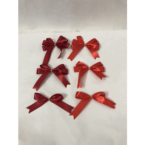 Nơ Lụa Nhỏ Thắt Sẵn Đủ Kích Thước Đủ Màu Sắc/Nơ