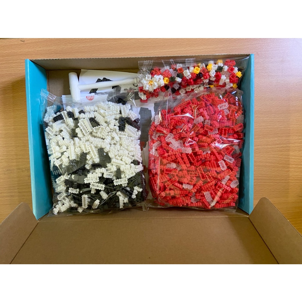 Le.go Bearbrick ông già noel giáng sinh cỡ lớn 33cm   xếp hình Đồ chơi lắp ráp mô hình bear brick nano 3D