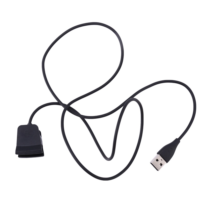 Dây Cáp Sạc USB Thay Thế Cho Đồng Hồ Thông Minh Fitbit Alta HR (3 Nút / 1M, 1 Gói)