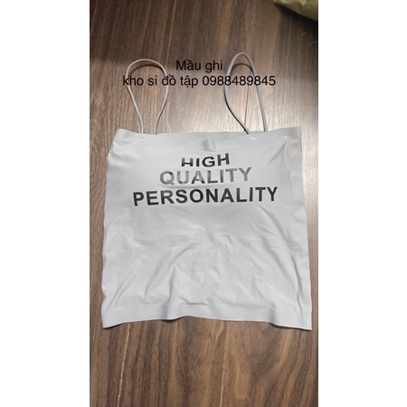 FREESHIP(MÃ 2135) ÁO BRA NỮ CHẤT SU  TRƠN HAI DÂY TĂM KÈM MÚT LÓT PERSONALY