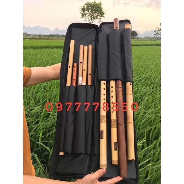 Bao da đựng sáo trúc ,túi bảo quản tiêu sáo , các loại sáo đô, tiêu,sáo mèo...