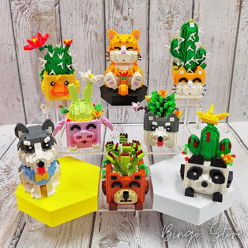 BỘ SƯU TẬP MÔ HÌNH LẮP RÁP CHẬU CÂY SIÊU HẤP DẪN