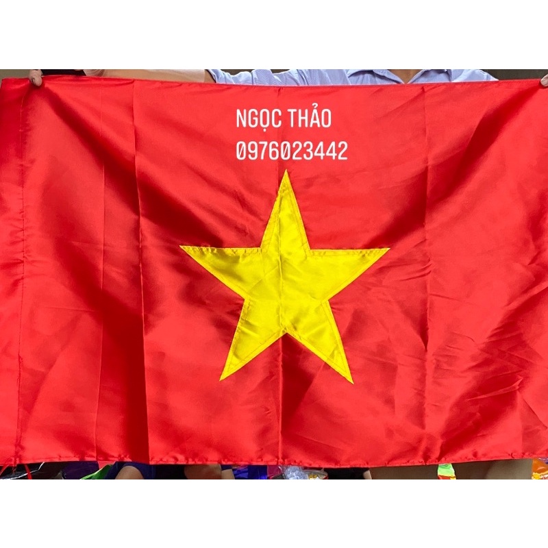 Cờ Tổ Quốc 1,2x1,8m hàng chuẩn siêu đẹp