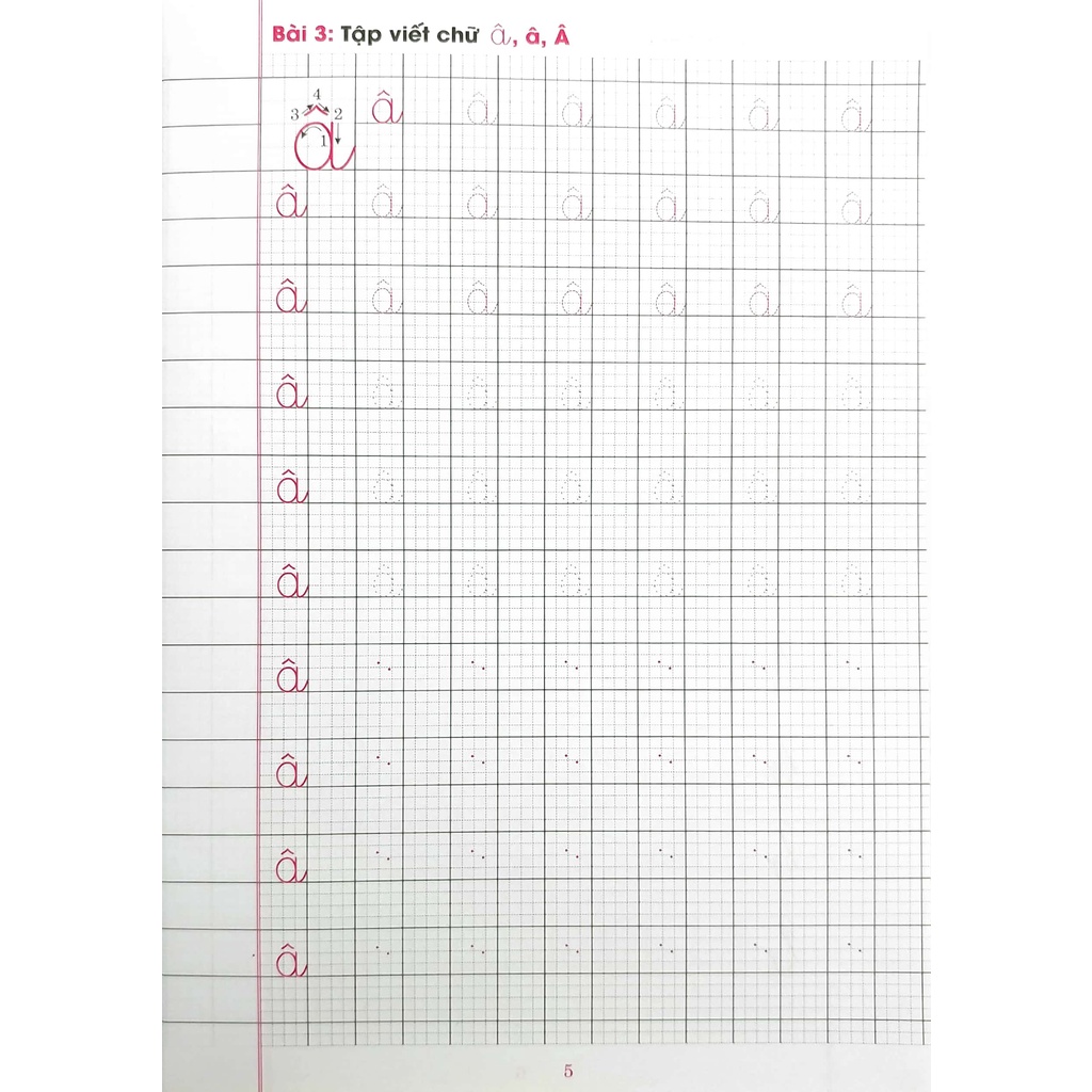 Sách Chuẩn Bị Cho Bé Vào Lớp 1 - Tập Viết Chữ Thường