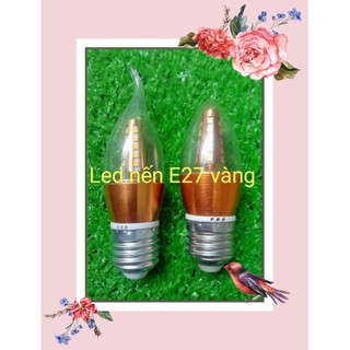 Đèn led trang trí led nến e14,e27