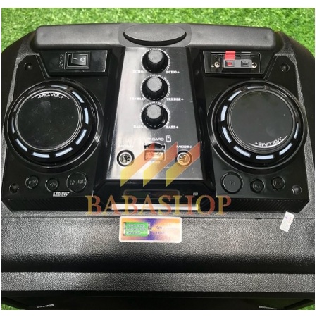 Loa karaoke mini SOUNDBOX S-1012B Loa bass 30 âm thanh chất lượng + Tặng kèm 2 micro không dây
