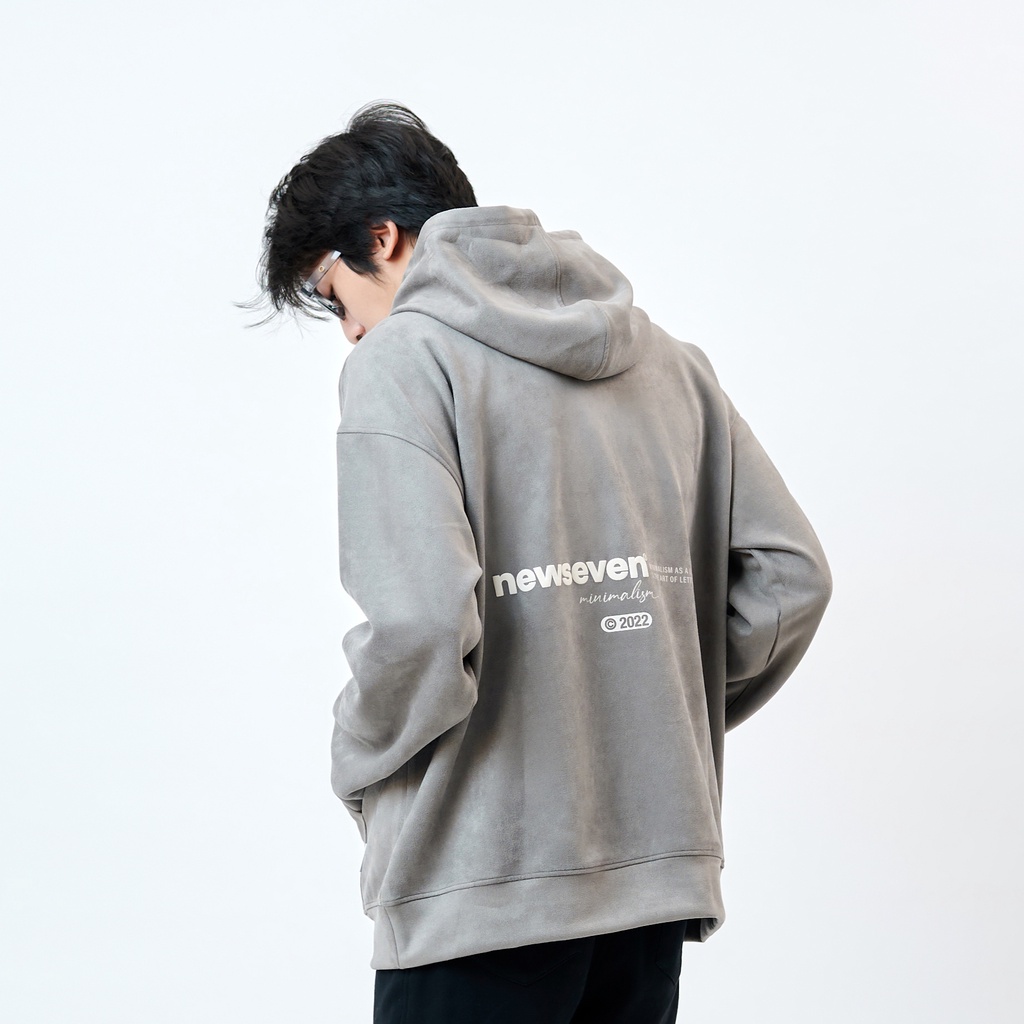 Áo Hoodie N7 Newseven Suede Minimalism