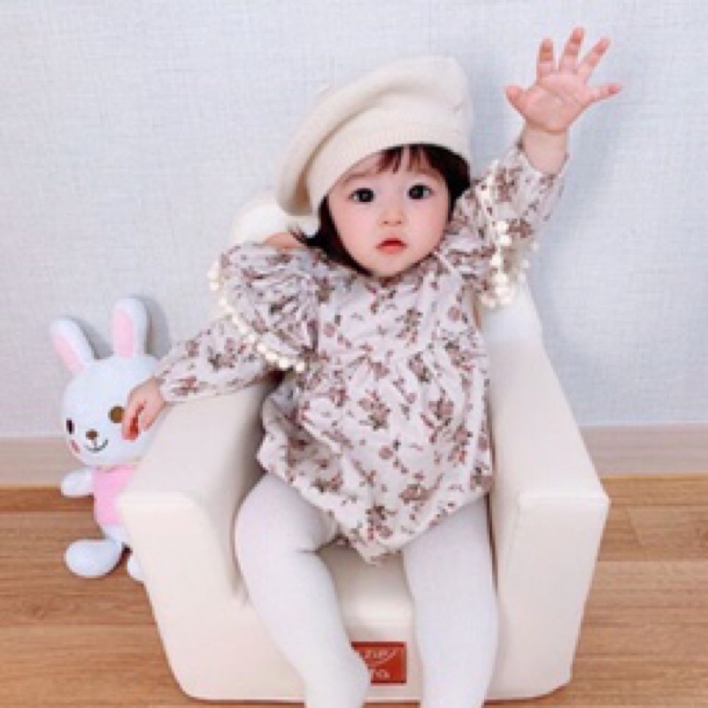 Mũ nồi len thêu tên cho bé style hàn quốc