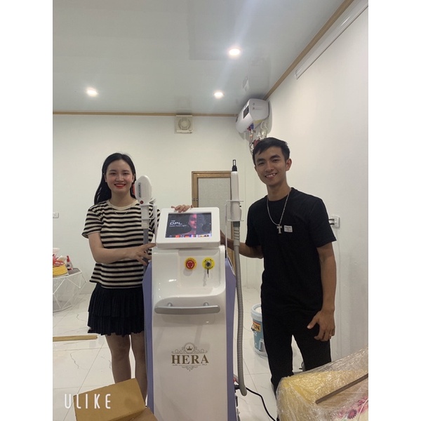 Máy triệt lông vĩnh viễn spa 2in1 laze xóa nám , xóa xăm HERA
