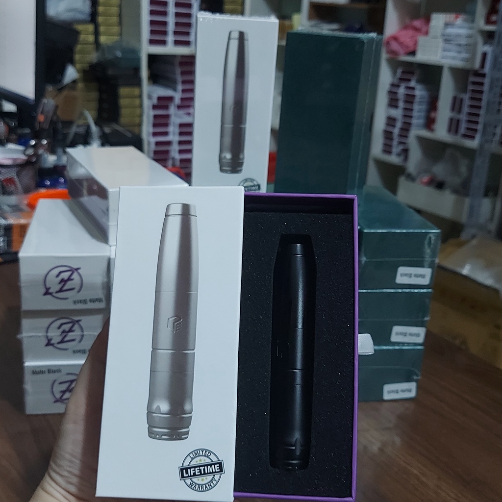 Máy Pen Ez Defender 2in1 Tattoo Phun Xăm Chính Hãng
