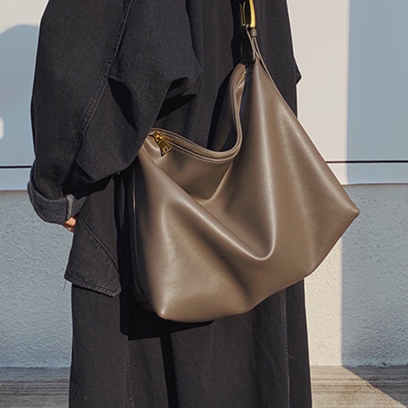 Túi Đeo Vai Mềm Mại Thời Trang Đơn Giản Cho Nữ