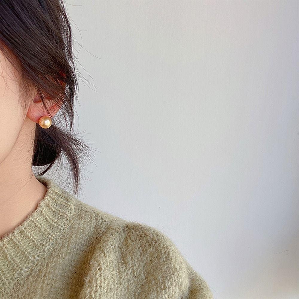 Khuyên Tai Hình Học Bằng Đồng Phong Cách Hàn Quốc Thời Trang Cho Nữ