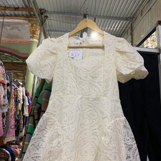 váy ren 2 lớp
