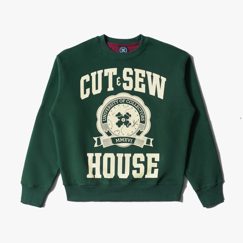 Áo Sweater nỉ bông Dark Forest Collectors "Cut & Sew"