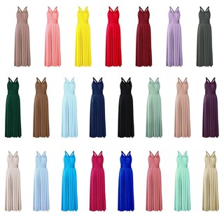Đầm Maxi Nhiều Cách Mặc Cho Phù Dâu